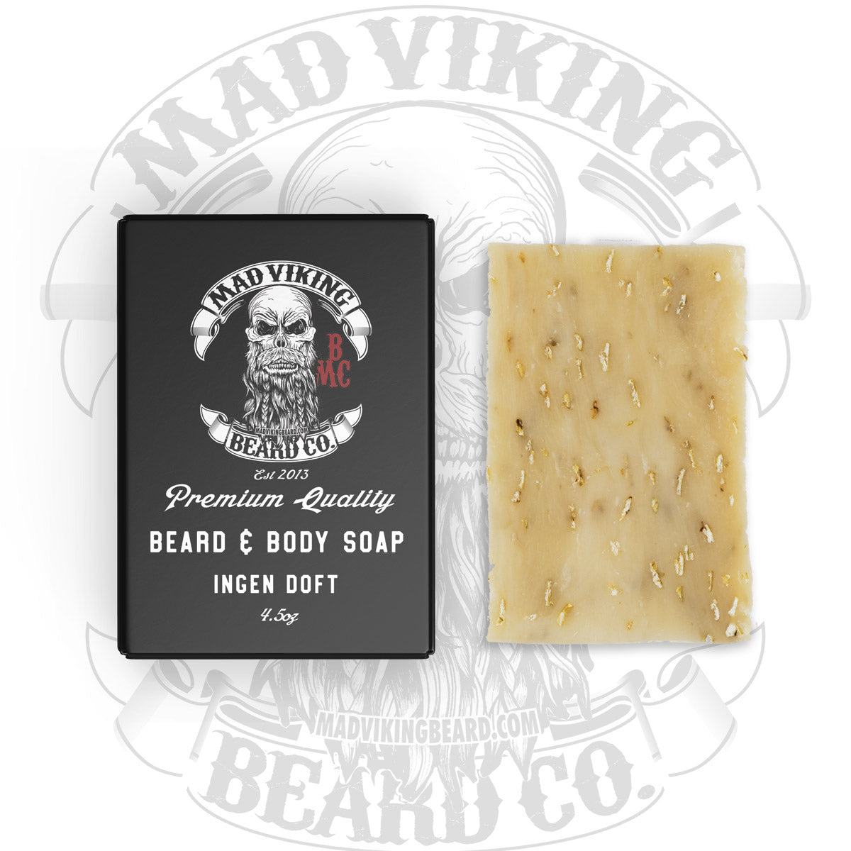 Mad Viking Ingen Doft Bar Soap (unscented)